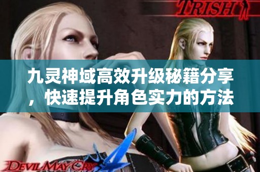 九灵神域高效升级秘籍分享，快速提升角色实力的方法揭秘
