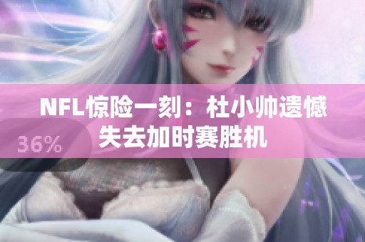 NFL惊险一刻：杜小帅遗憾失去加时赛胜机