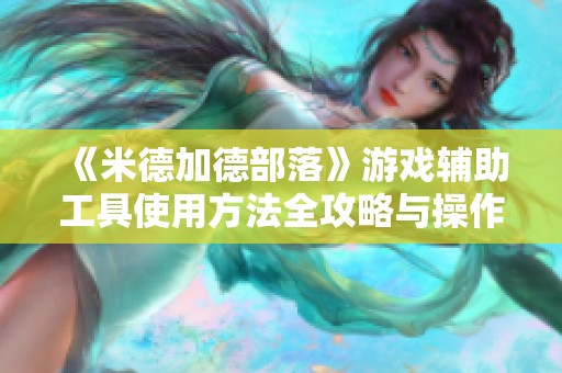 《米德加德部落》游戏辅助工具使用方法全攻略与操作指南