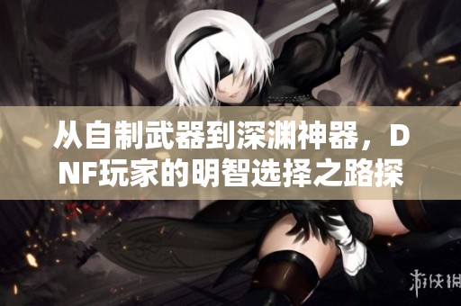 从自制武器到深渊神器，DNF玩家的明智选择之路探讨