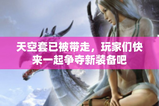 天空套已被带走，玩家们快来一起争夺新装备吧