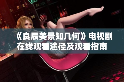 《良辰美景知几何》电视剧在线观看途径及观看指南