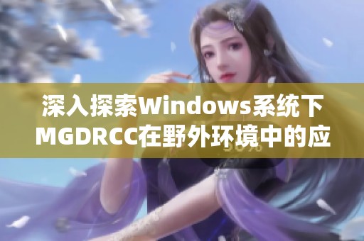 深入探索Windows系统下MGDRCC在野外环境中的应用与挑战