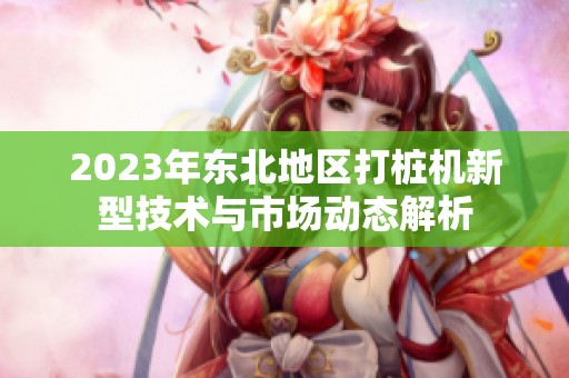 2023年东北地区打桩机新型技术与市场动态解析