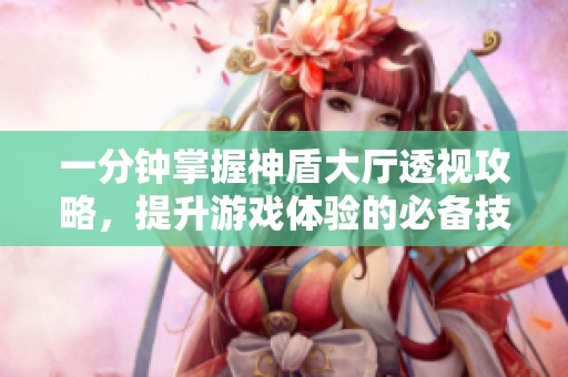 一分钟掌握神盾大厅透视攻略，提升游戏体验的必备技巧