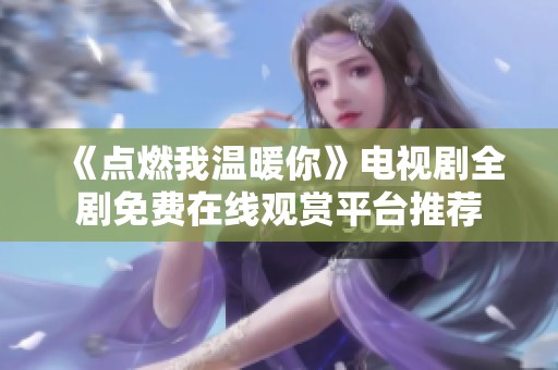 《点燃我温暖你》电视剧全剧免费在线观赏平台推荐