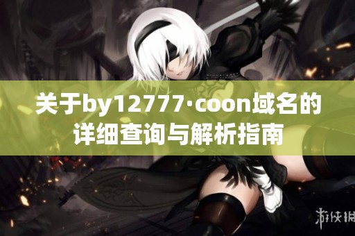 关于by12777·coon域名的详细查询与解析指南