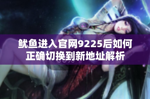 鱿鱼进入官网9225后如何正确切换到新地址解析