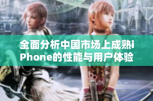 全面分析中国市场上成熟iPhone的性能与用户体验