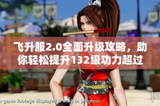 飞升服2.0全面升级攻略，助你轻松提升132级功力超过2100+