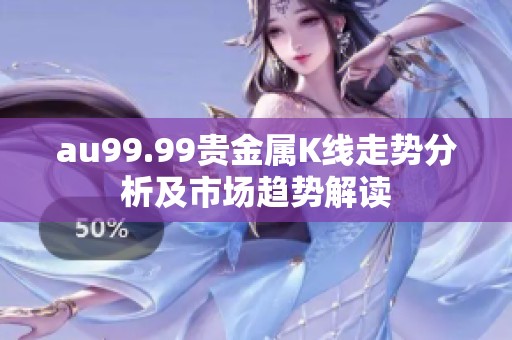 au99.99贵金属K线走势分析及市场趋势解读