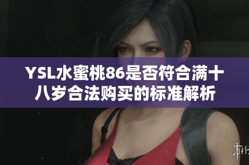 YSL水蜜桃86是否符合满十八岁合法购买的标准解析