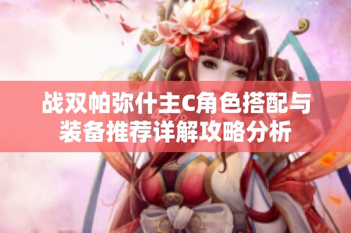 战双帕弥什主C角色搭配与装备推荐详解攻略分析