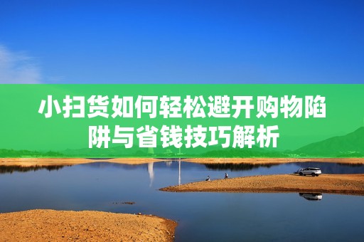 小扫货如何轻松避开购物陷阱与省钱技巧解析