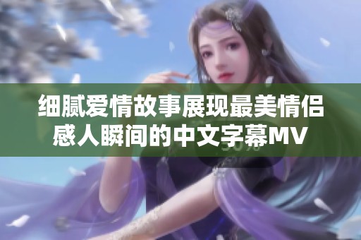 细腻爱情故事展现最美情侣感人瞬间的中文字幕MV