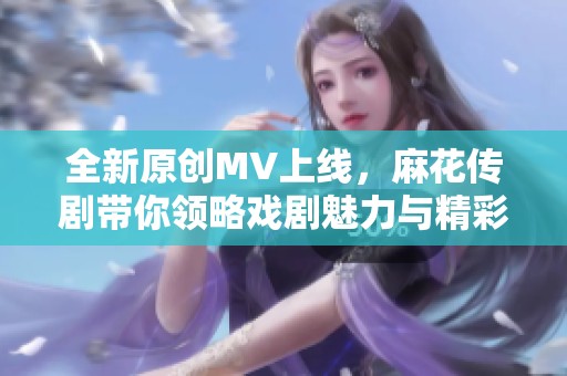 全新原创MV上线，麻花传剧带你领略戏剧魅力与精彩表演