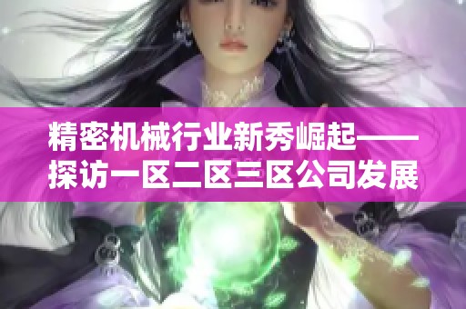 精密机械行业新秀崛起——探访一区二区三区公司发展之路
