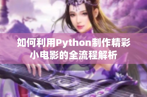 如何利用Python制作精彩小电影的全流程解析
