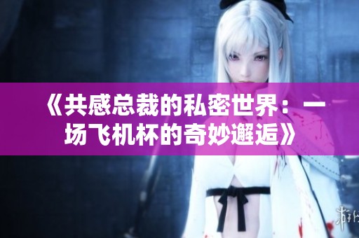 《共感总裁的私密世界：一场飞机杯的奇妙邂逅》
