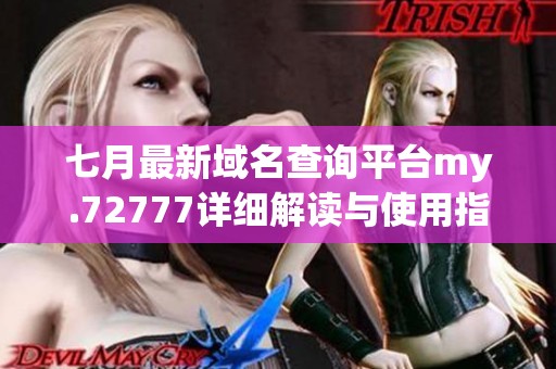 七月最新域名查询平台my.72777详细解读与使用指南
