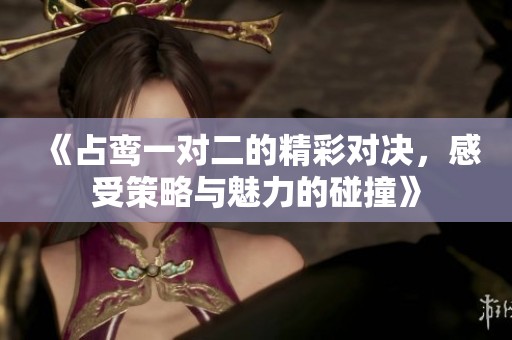 《占鸾一对二的精彩对决，感受策略与魅力的碰撞》