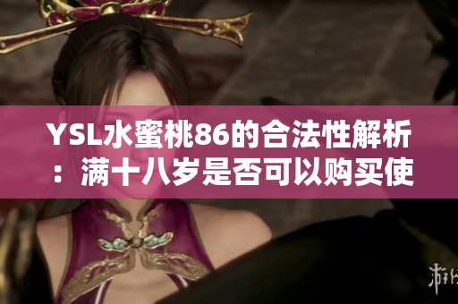 YSL水蜜桃86的合法性解析：满十八岁是否可以购买使用