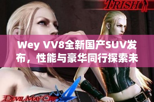 Wey VV8全新国产SUV发布，性能与豪华同行探索未来出行之路