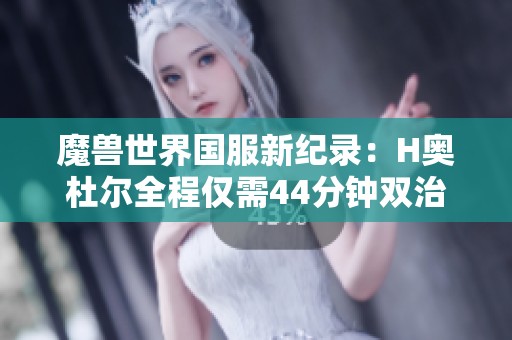 魔兽世界国服新纪录：H奥杜尔全程仅需44分钟双治疗挑战成功！