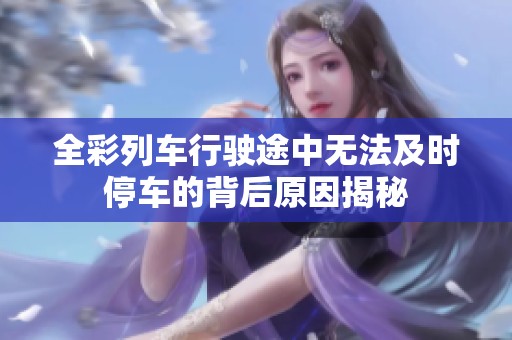 全彩列车行驶途中无法及时停车的背后原因揭秘