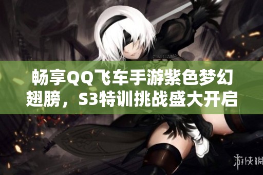 畅享QQ飞车手游紫色梦幻翅膀，S3特训挑战盛大开启！
