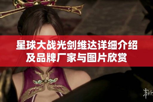 星球大战光剑维达详细介绍及品牌厂家与图片欣赏