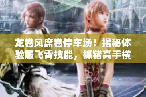 龙卷风席卷停车场！揭秘体验服飞霄技能，抓猪高手横空出世