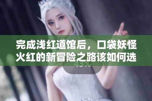 完成浅红道馆后，口袋妖怪火红的新冒险之路该如何选择