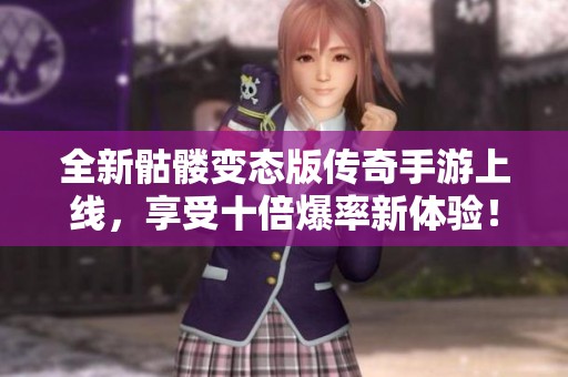 全新骷髅变态版传奇手游上线，享受十倍爆率新体验！