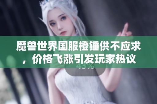 魔兽世界国服橙锤供不应求，价格飞涨引发玩家热议