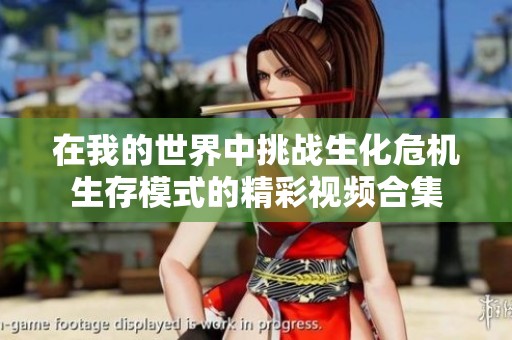 在我的世界中挑战生化危机生存模式的精彩视频合集