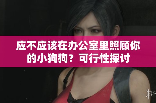 应不应该在办公室里照顾你的小狗狗？可行性探讨