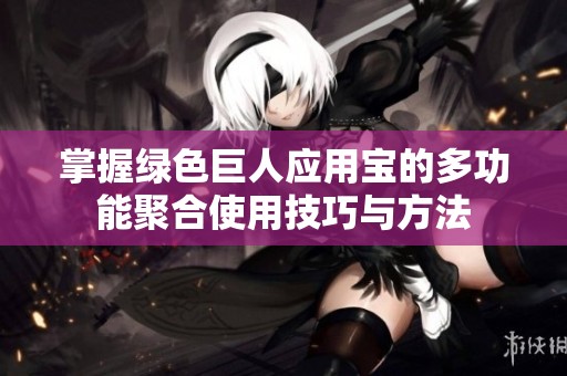 掌握绿色巨人应用宝的多功能聚合使用技巧与方法