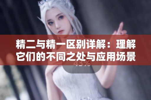 精二与精一区别详解：理解它们的不同之处与应用场景