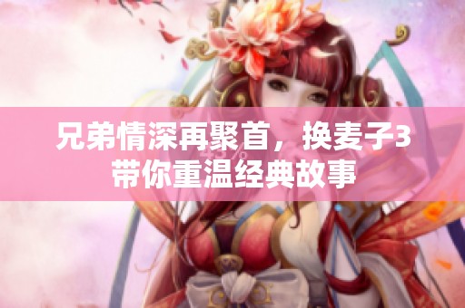兄弟情深再聚首，换麦子3带你重温经典故事