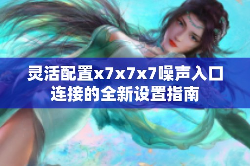 灵活配置x7x7x7噪声入口连接的全新设置指南