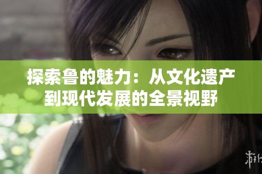 探索鲁的魅力：从文化遗产到现代发展的全景视野