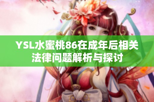 YSL水蜜桃86在成年后相关法律问题解析与探讨