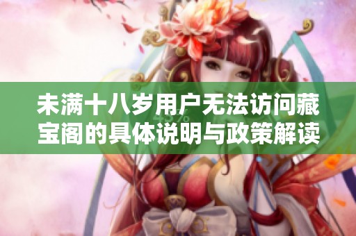 未满十八岁用户无法访问藏宝阁的具体说明与政策解读