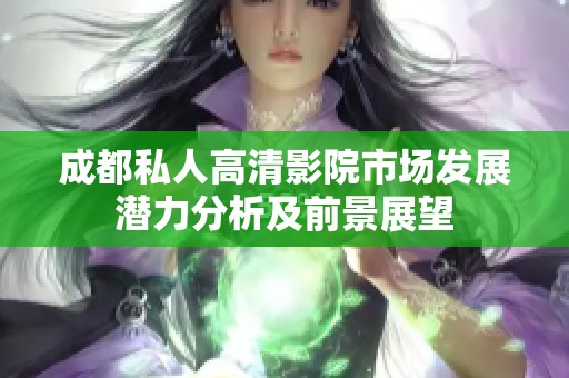 成都私人高清影院市场发展潜力分析及前景展望