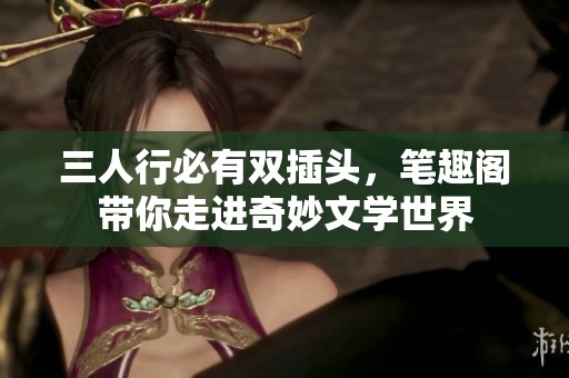 三人行必有双插头，笔趣阁带你走进奇妙文学世界