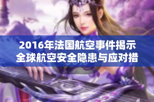 2016年法国航空事件揭示全球航空安全隐患与应对措施