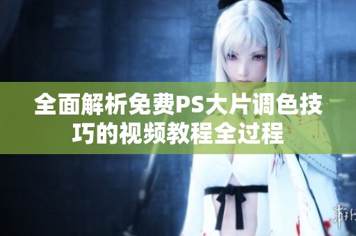 全面解析免费PS大片调色技巧的视频教程全过程