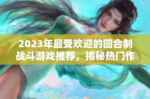2023年最受欢迎的回合制战斗游戏推荐，揭秘热门作品背后的魅力与特点