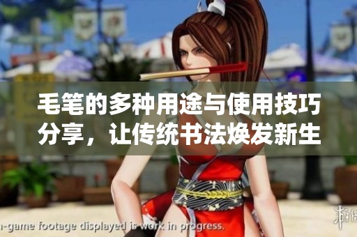 毛笔的多种用途与使用技巧分享，让传统书法焕发新生